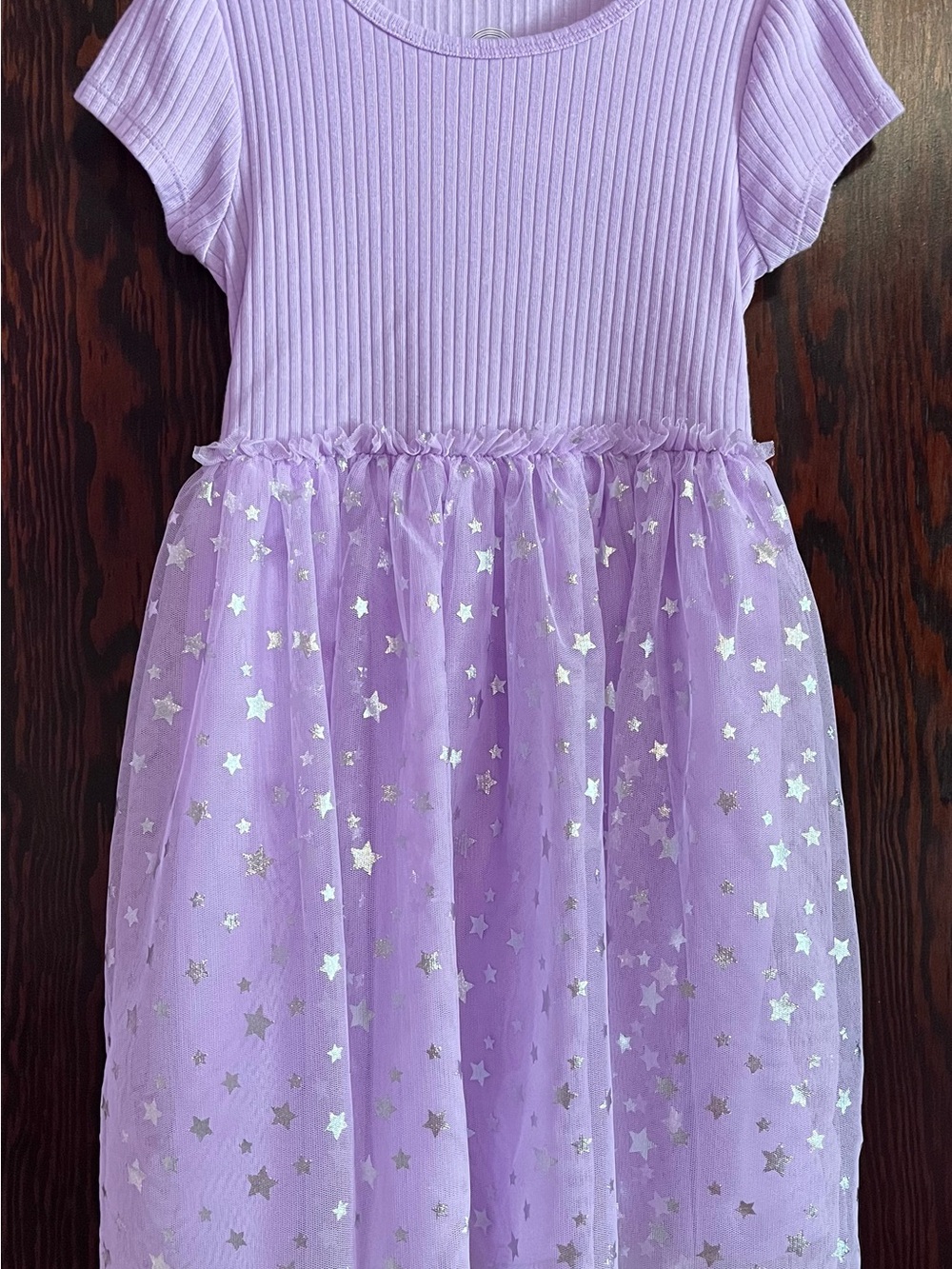 wonder nation Lilac Star Tulle Dress